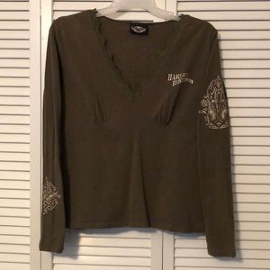 Harley Davidson women’s shirt.